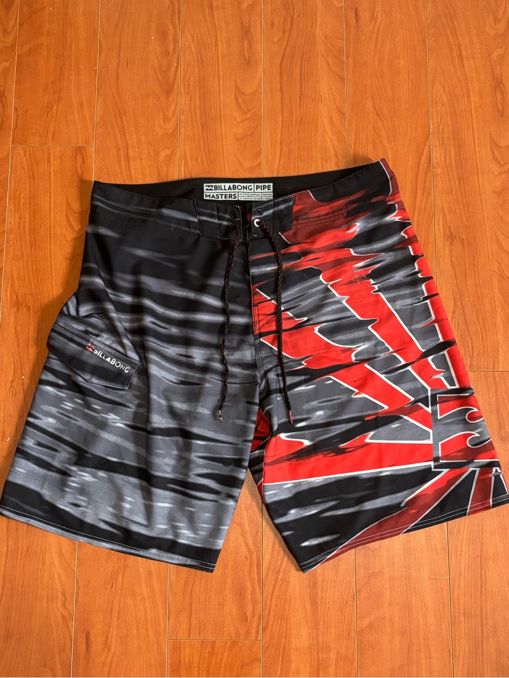 Billabong Pipe Masters 45th Annual Hawaii Andy Irons- Boardshorts Size 36